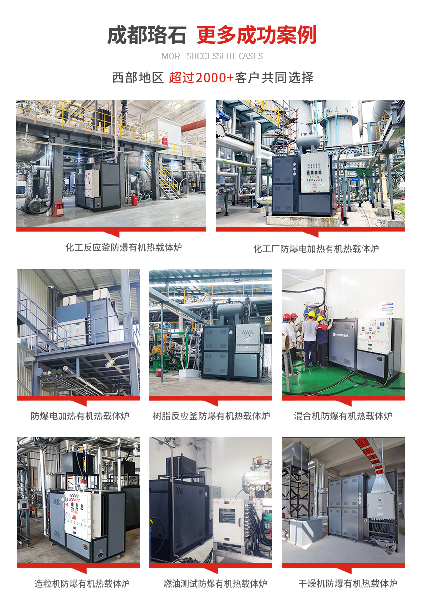 電加熱有機(jī)熱載體爐案例